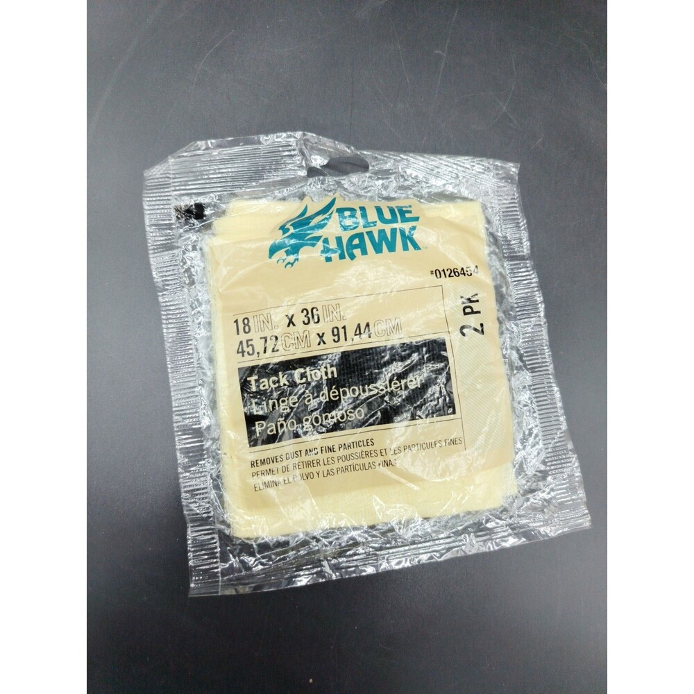 Blue Hawk 2-Pack Tack Cloth 18 inches x 36 inches #0126454